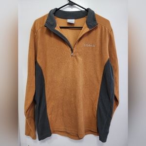 Columbia Mens Pull Over fleece- Medium